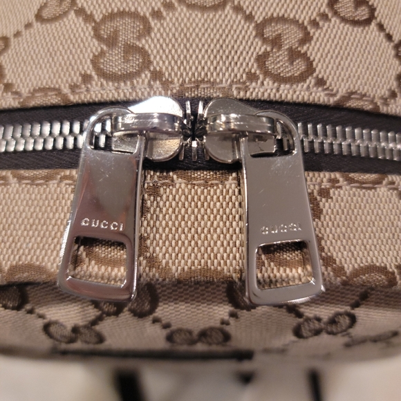 NEW GUCCI logo unisex Medium backpack - Picture 6 of 10